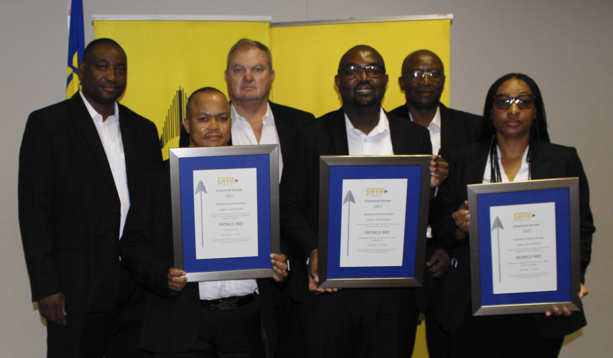 Three Diamond Arrow Awards Awarded To Erongo Red For 2021