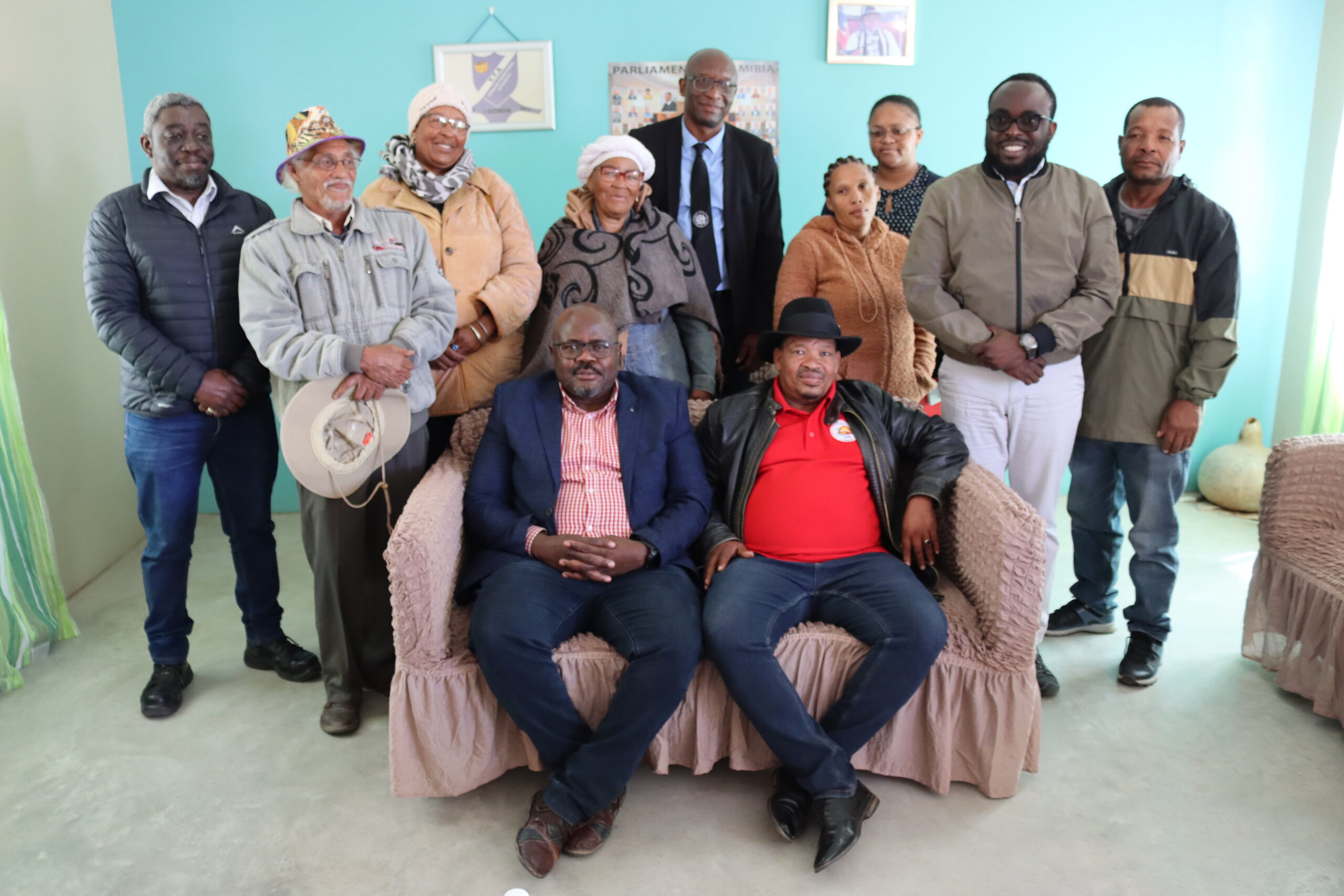 Erongo RED Visits The Leadership Of The Topnaar Traditional Authority
