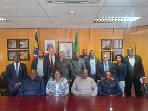 Erongo RED Strengthens Stakeholder Relations Through Courtesy Visit to the Office of the Honourable Minister of Urban and Rural Development