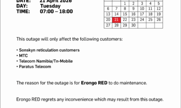 OMBURU SONSKYN & OZONDJISSE 22KV RETICULATION
