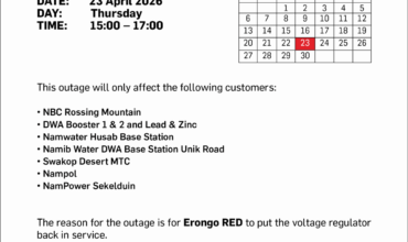 ROSSING ARANDIS 22KV RETICULATION