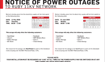 TO RUBY 11KV NETWORK